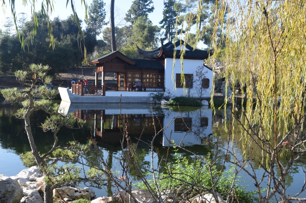 Chinese garden designers like faux barges like this one.
